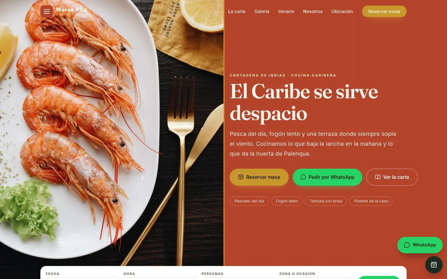 Un restaurante